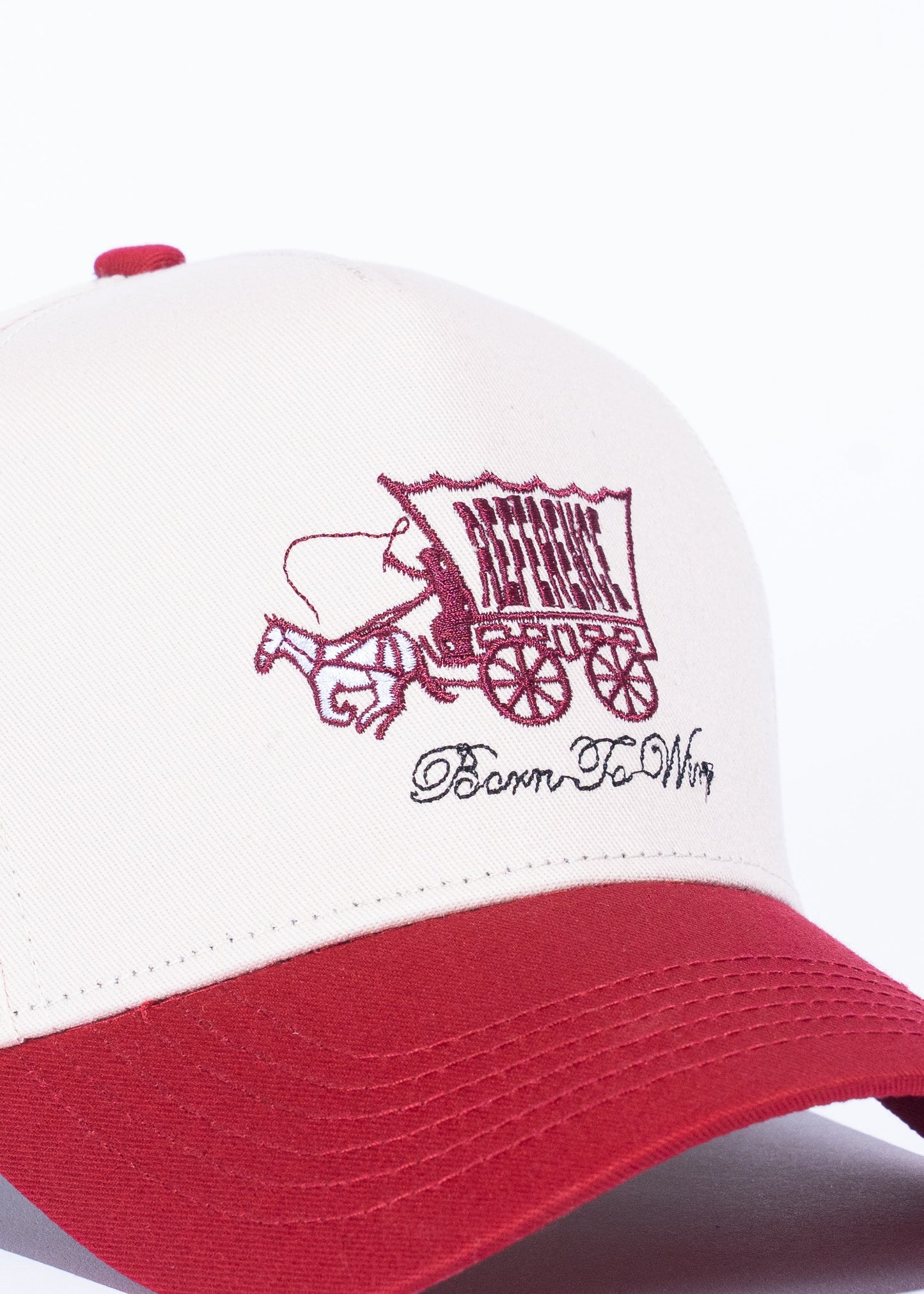 Wagoneer (Cream/Maroon)